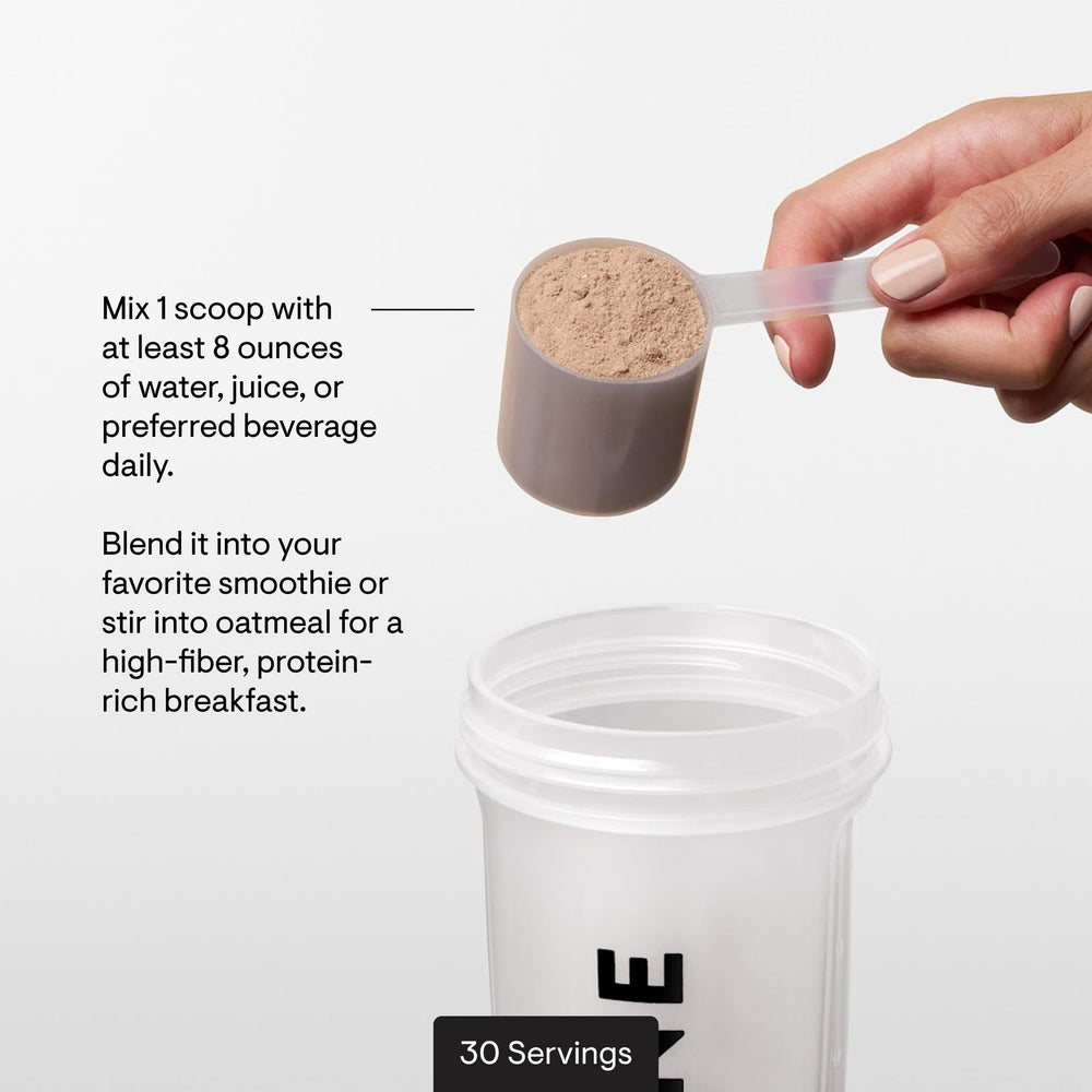 Thorne Whey Protein Isolate serving scoop shows convenient daily portion