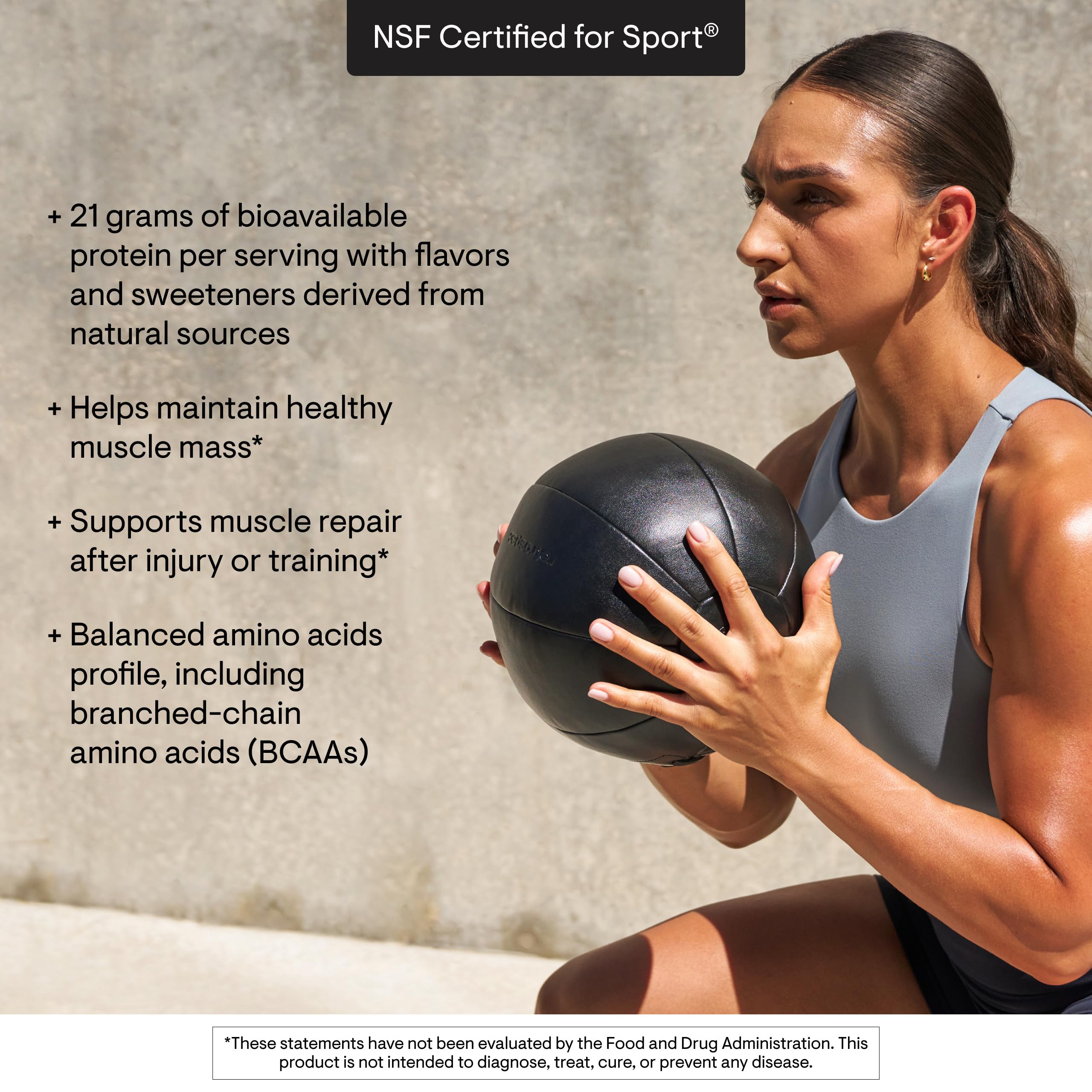 THORNE Vanilla Protein label highlights gluten-free and soy-free formula.