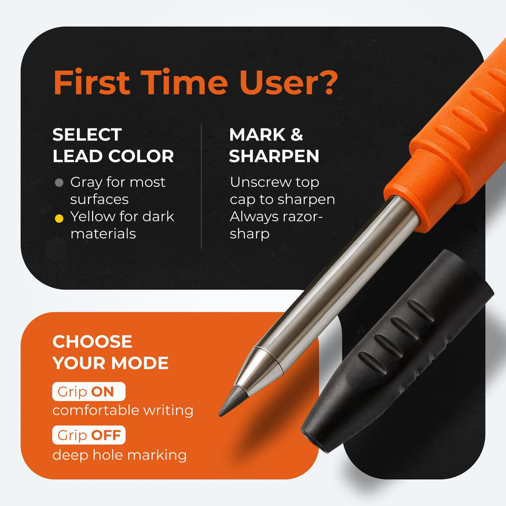 THORVALD ergonomic grip and removable finger rest improve comfort.