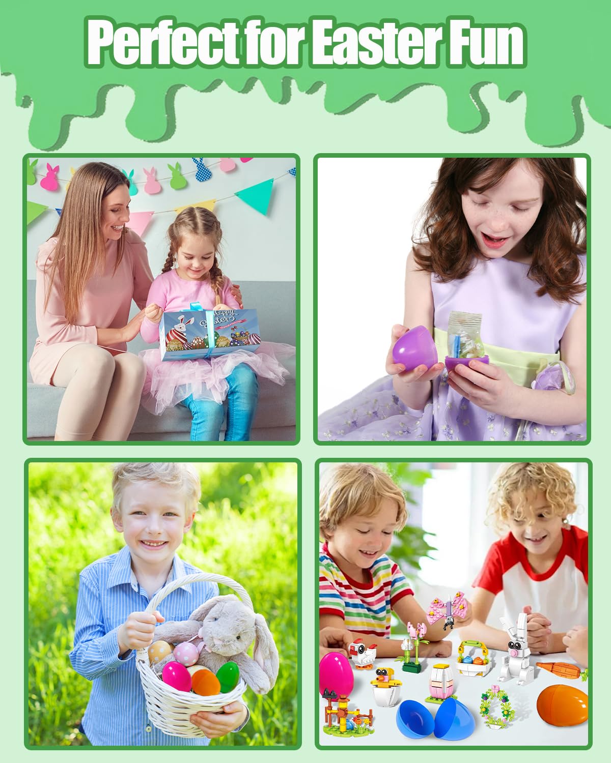 THOSEFUN all-in-one Easter kit ready to use for gifts and decor