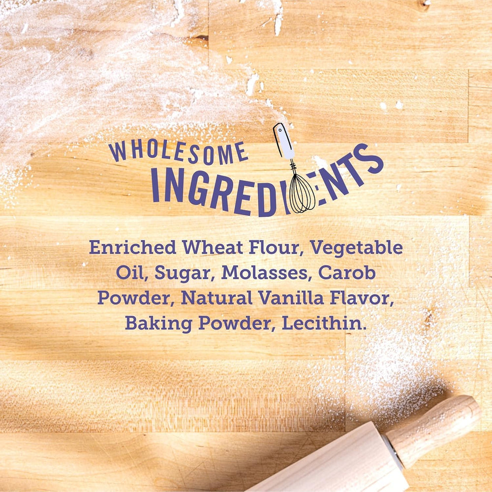 Three Dog Bakery aroma of vanilla and carob fills the kitchen.