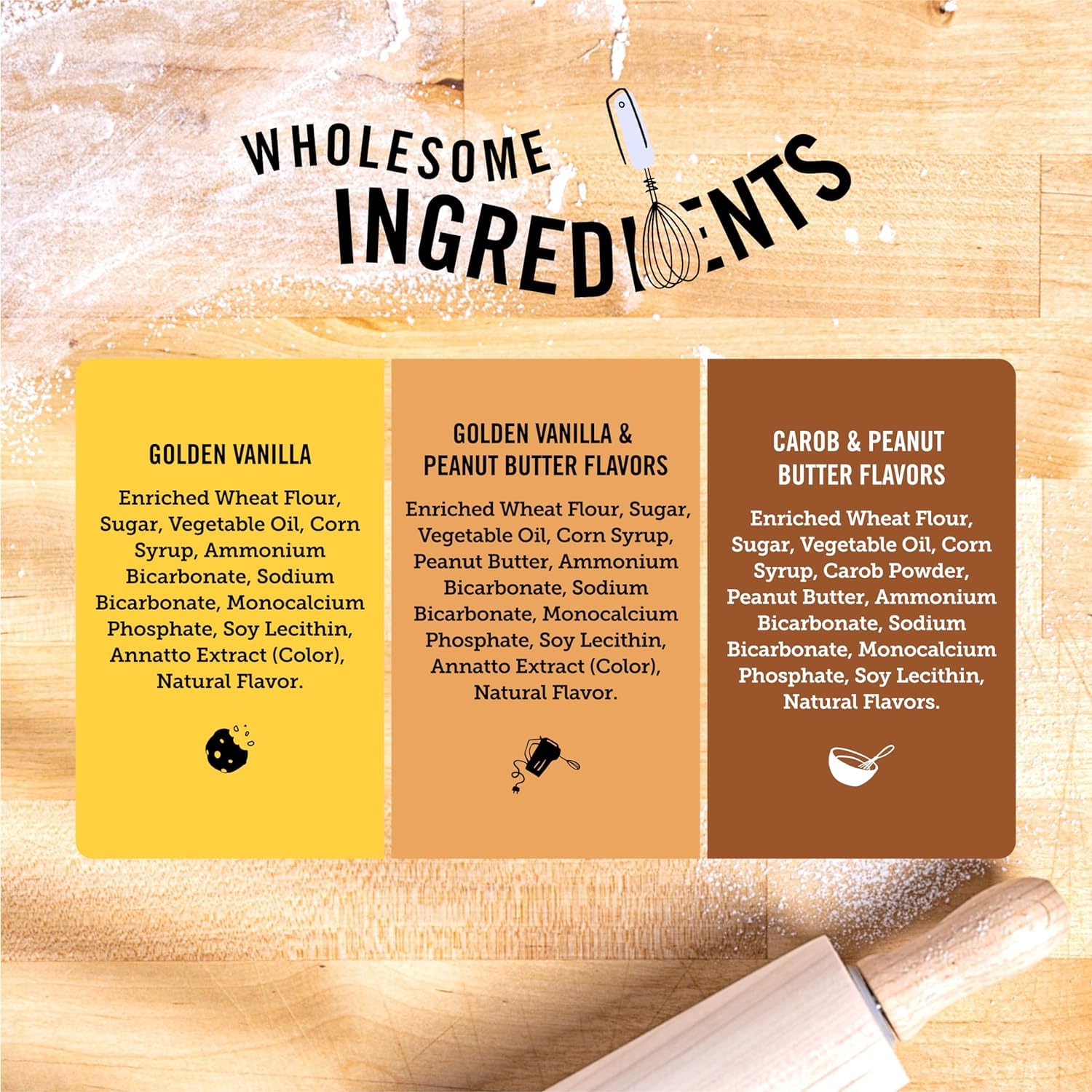 Three Dog Bakery USA-made small-batch baking—crafted with premium ingredients.