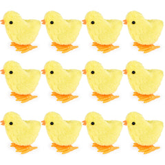 Three Otters wind-up chick plush toy for Easter baskets and smiles