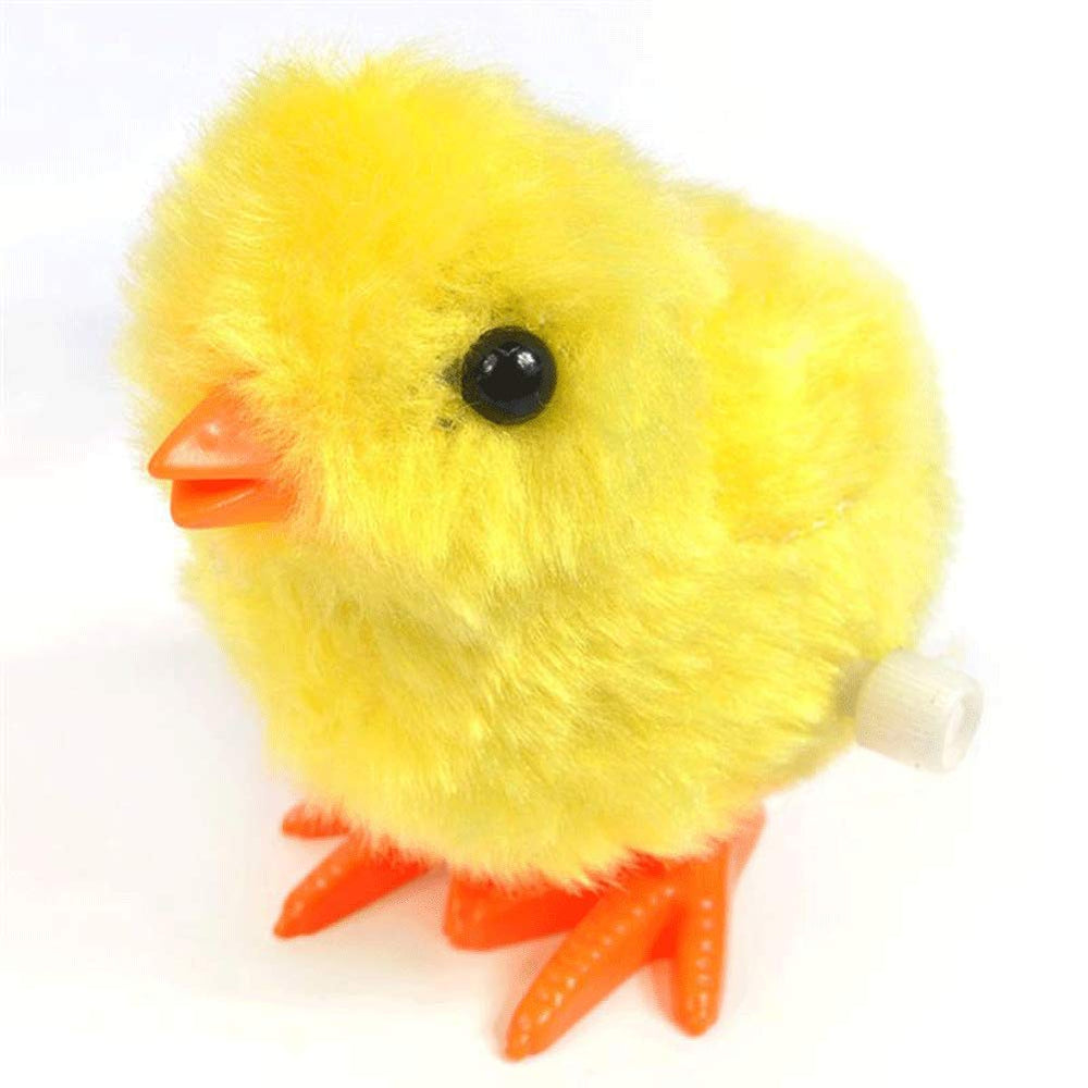 Three Otters compact wind-up chick 3.2 by 2.7 inches for party favors