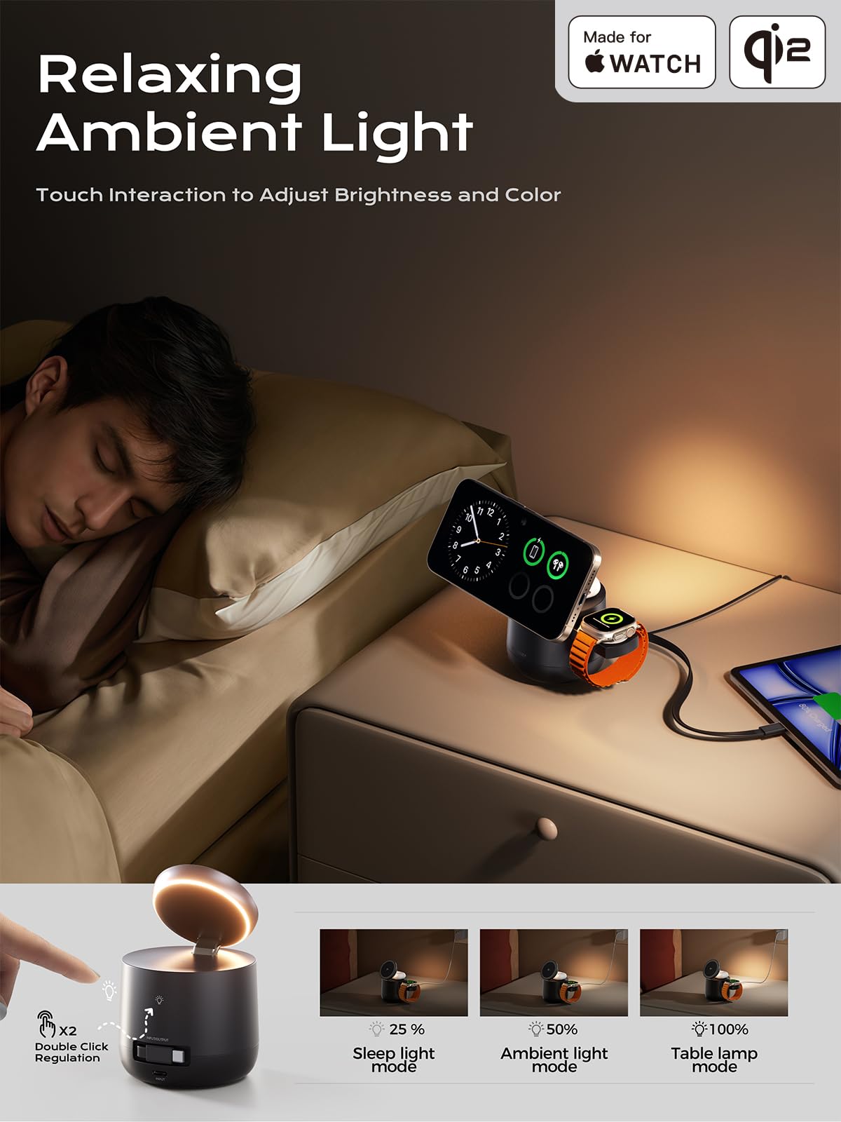 ThreeKey skin-friendly touch adds elegance and comfortable handling