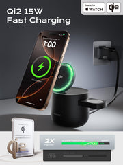 ThreeKey StandBy mode helps position iPhone as a bedside clock while charging