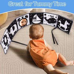 Thremhoo clear mirror helps babies focus on faces and social cues