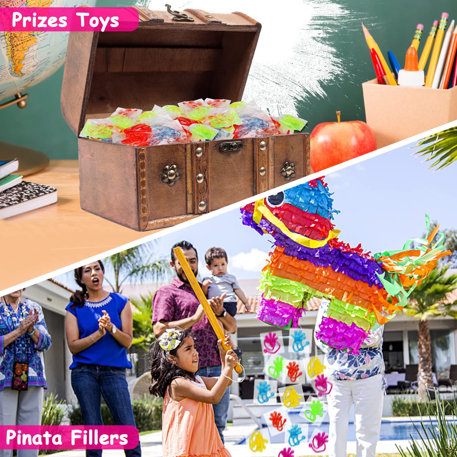 Thremhoo bulk party favors for goody bags, pinatas, and reward shelves