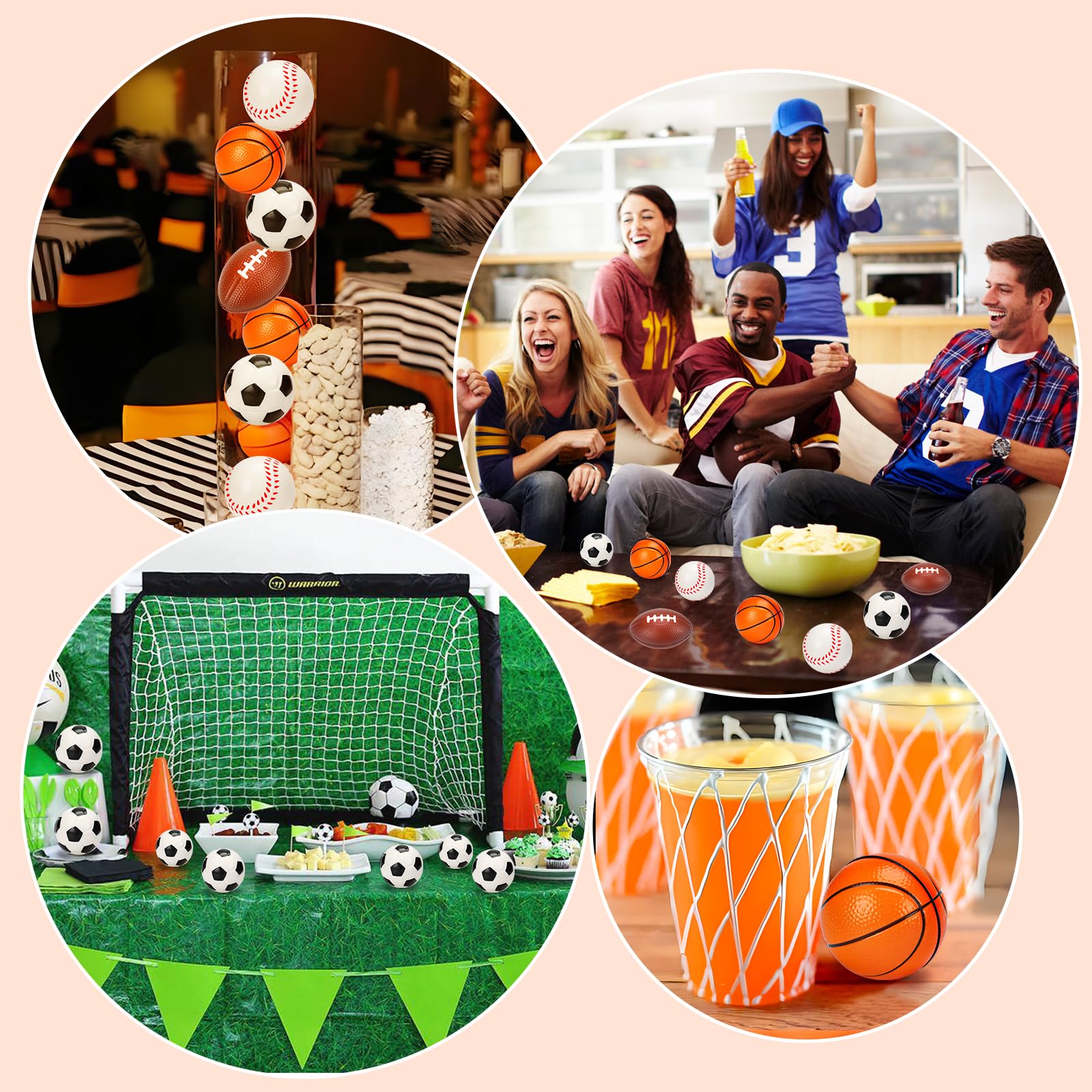 Thremhoo stress balls classroom prizes, compact rewards for students