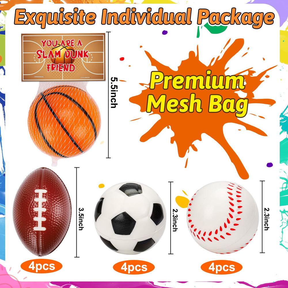 Thremhoo stress balls kids party favors, small toys to spark games