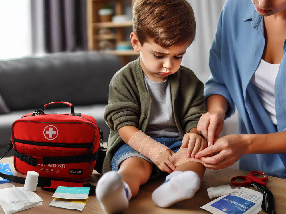 THRIAID first-aid kit dedicated bandage area for organized supplies