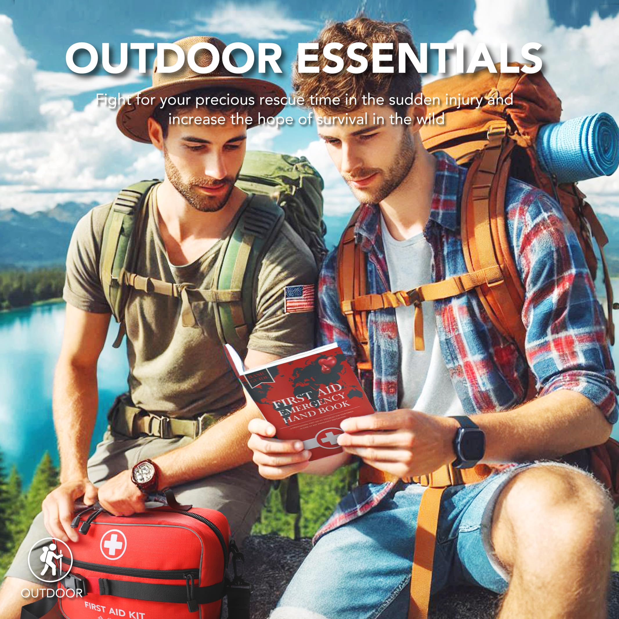 THRIAID first-aid kit waterproof fabric keeps contents dry