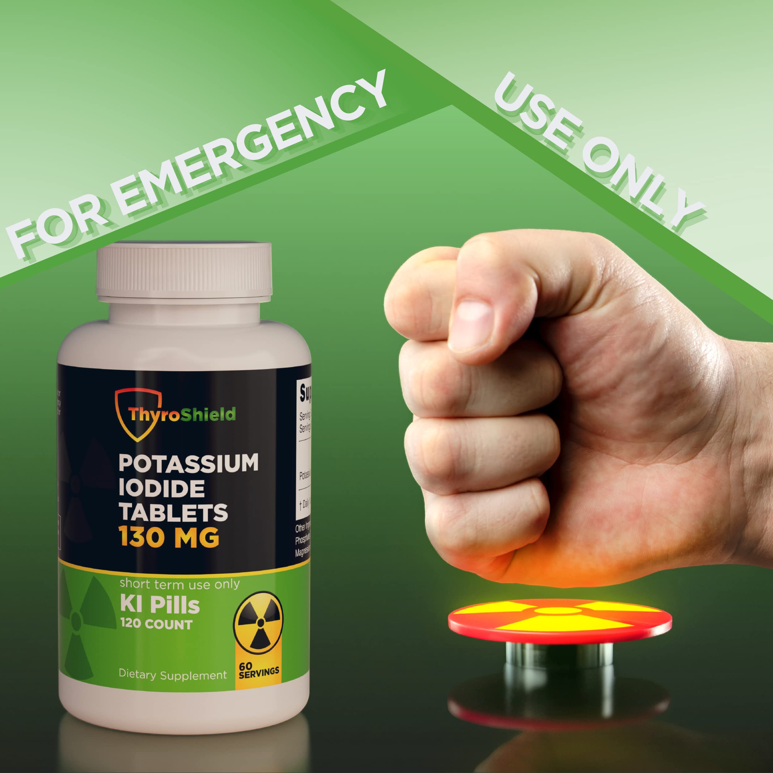 ThyroShield dosing information label guides safe, informed use.