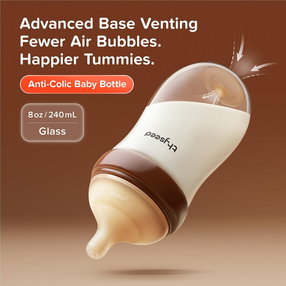 Thyseed breast-like nipple eases latch for breastfed and combo feeding.