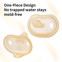 Thyseed skin-soft liquid silicone offers a gentle baby-friendly feel.