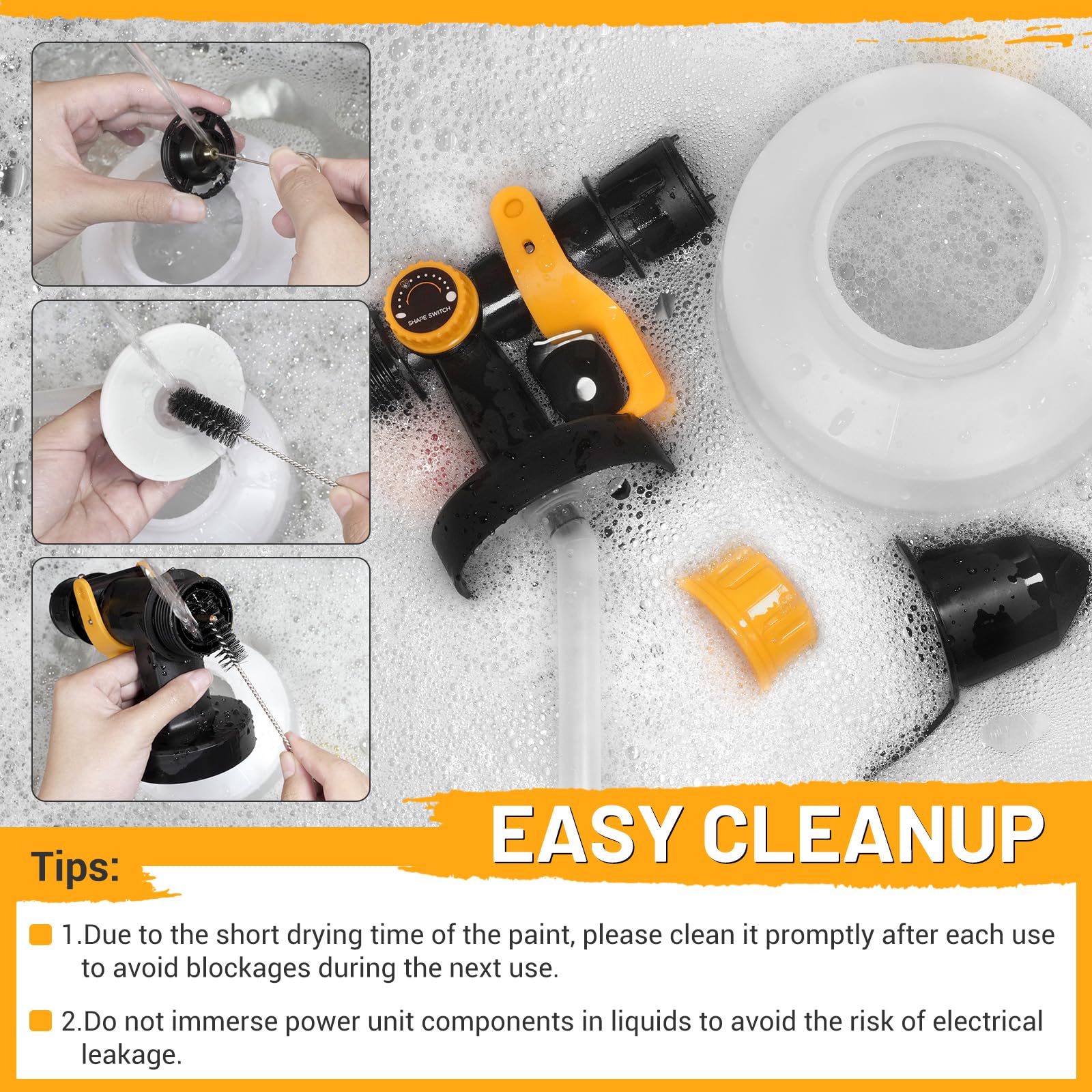 Tiagowell cleaning kit included for easy maintenance and longevity.