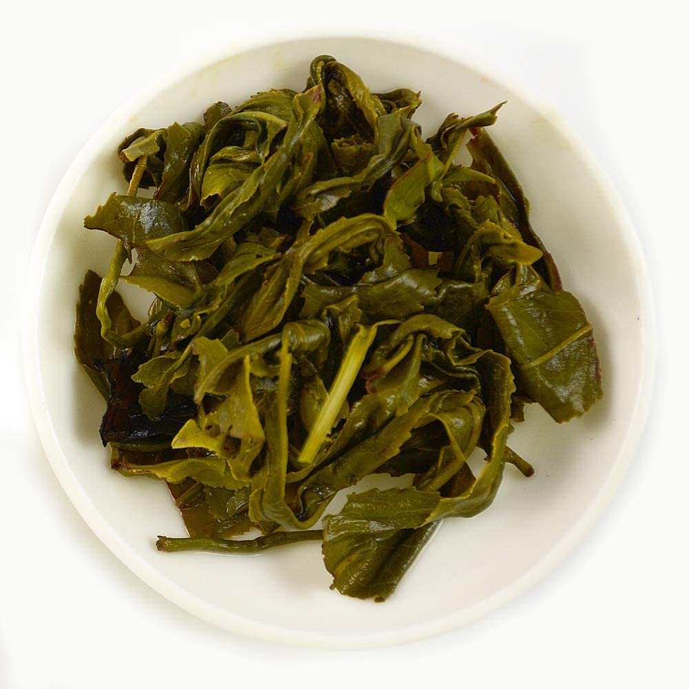 Tian Hu Shan chestnut aroma after brewing.