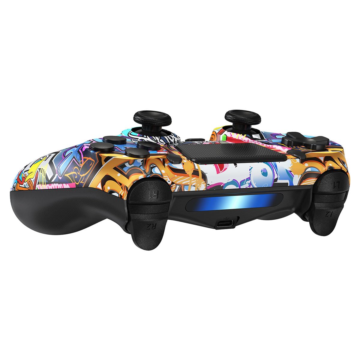 TIANHOO PS4 PC compatibility image showing simple pairing and multi-device support