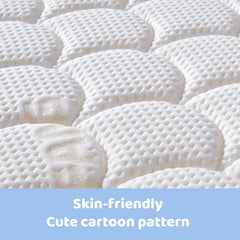 Tiankehan mini crib mattress breathable cover close-up promotes airflow