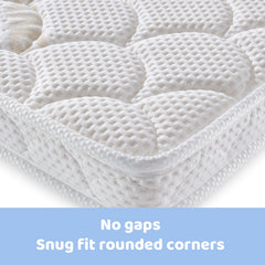 Tiankehan mini crib mattress quiet design close-up reduces movement noise