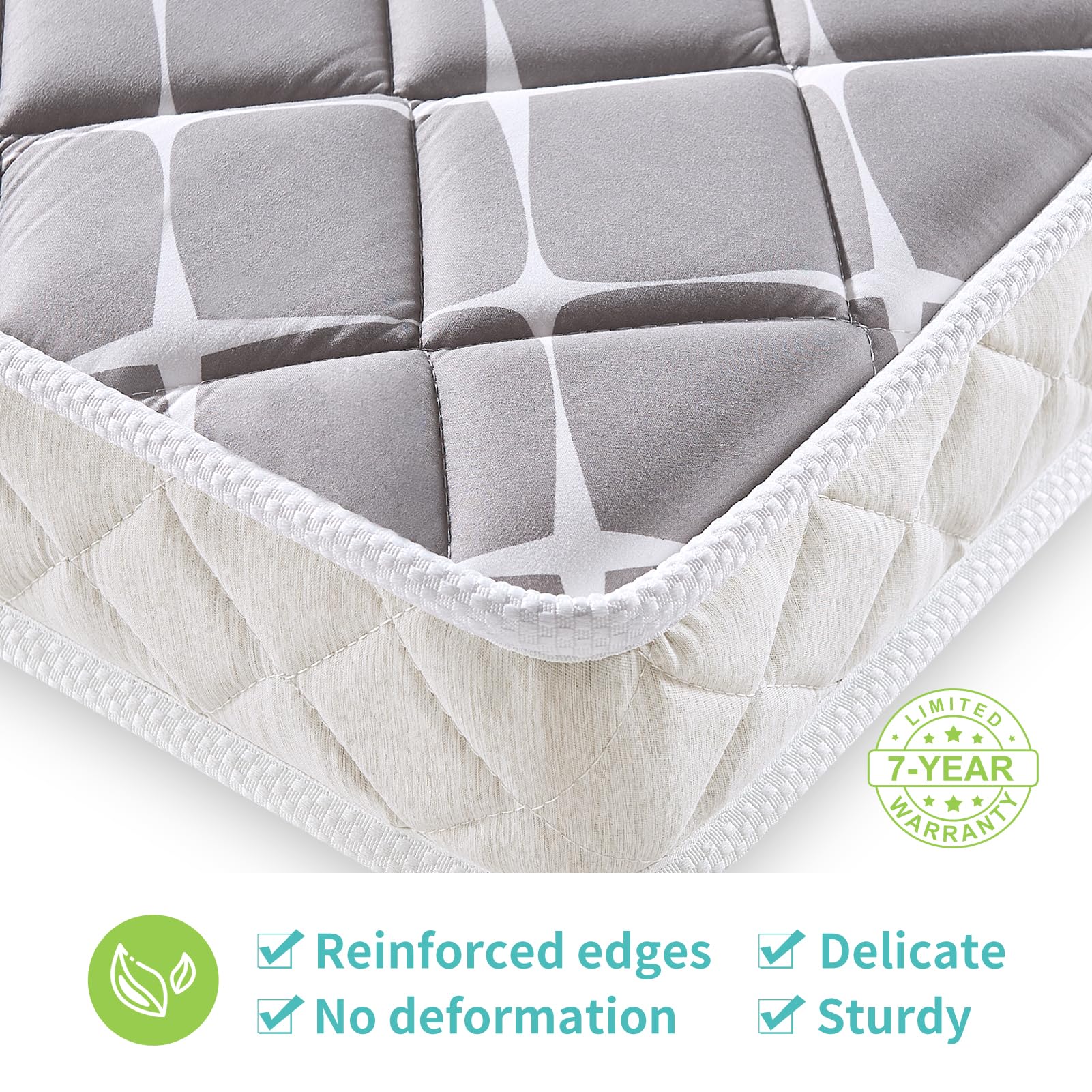 Tiankehan brushed fabric closeup revealing soft, quiet sleep surface