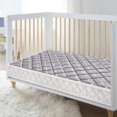 Tiankehan mattress side view 5in height illustrating crib stability