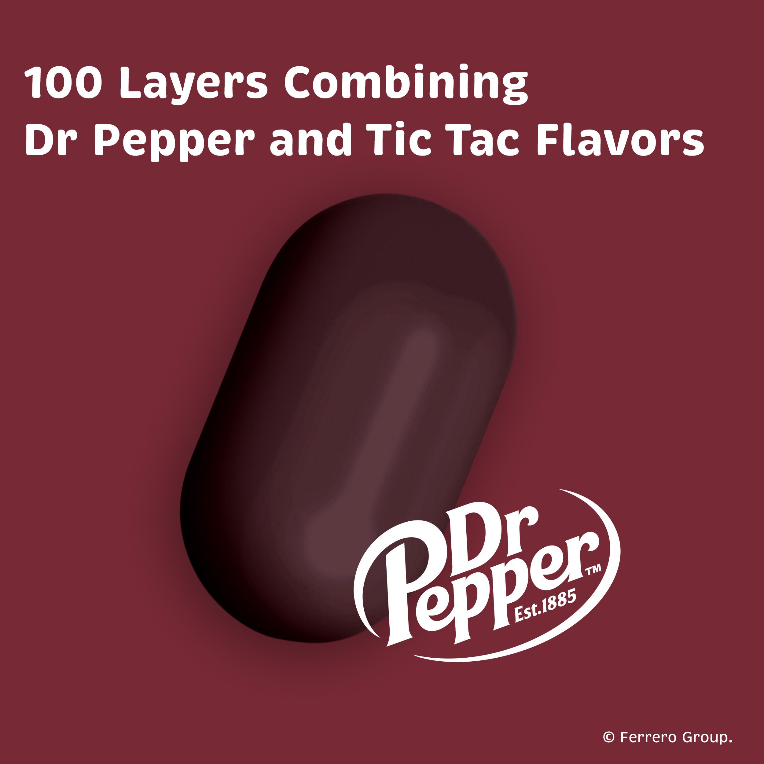 Tic Tac Dr Pepper mints pack being shared in an office setting