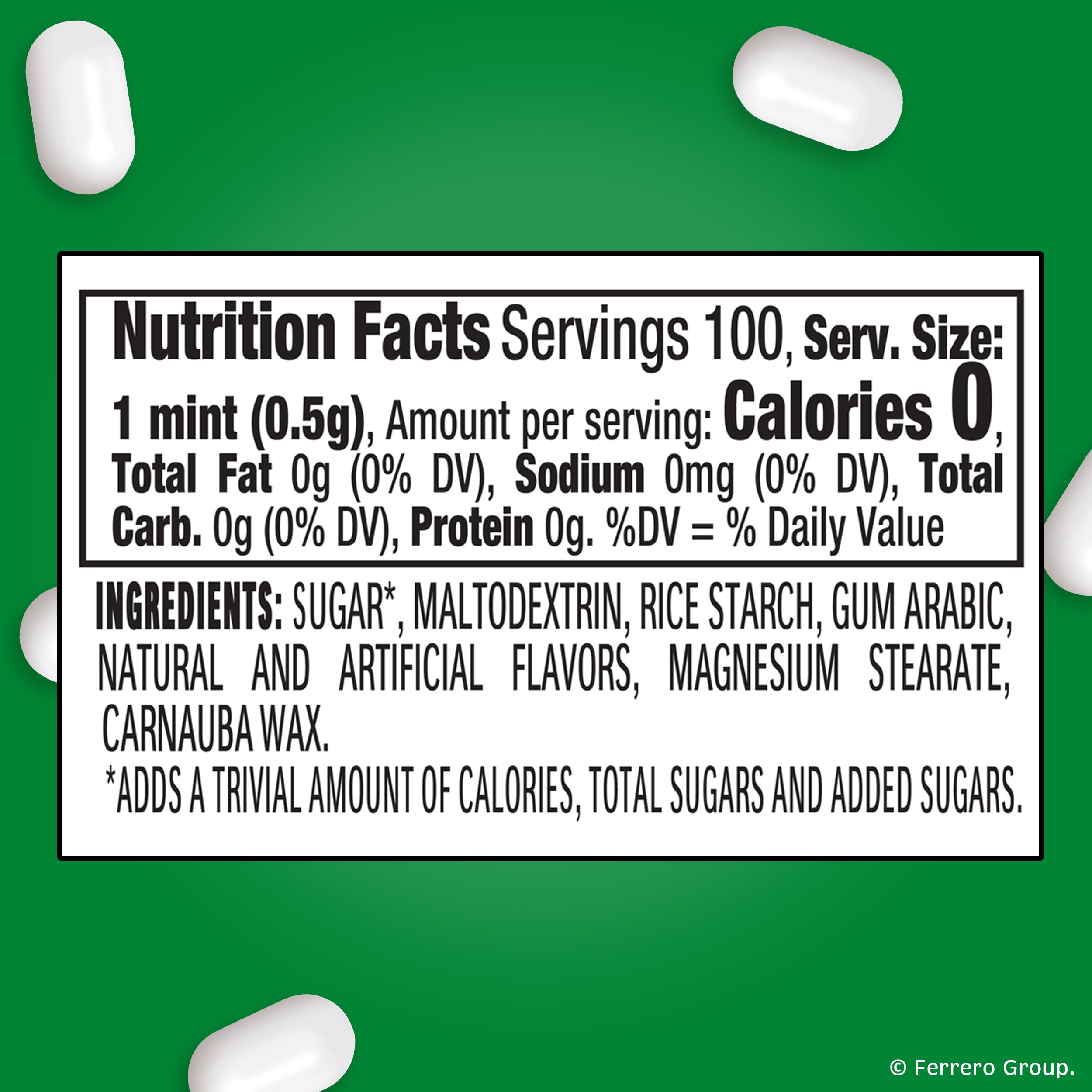 Tic Tac Freshmints bulk 12-pack display for sharing.