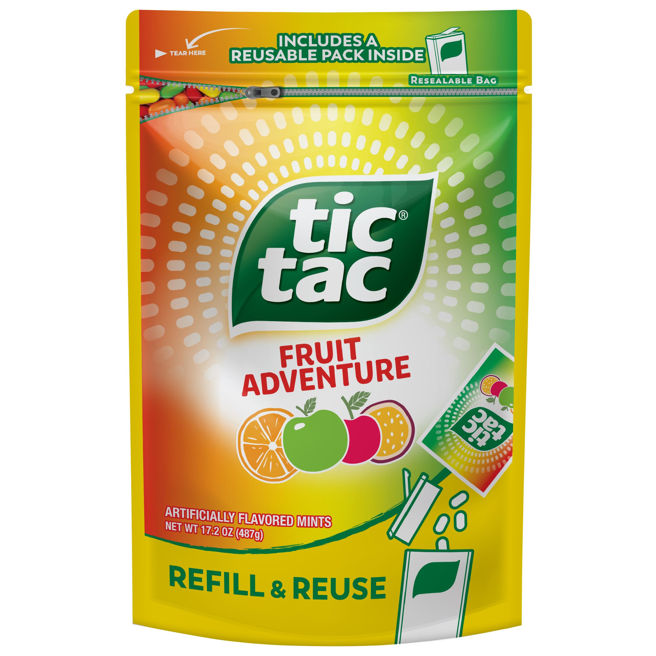 Tic Tac Fruit Adventure bulk bag for sharing at gatherings and events