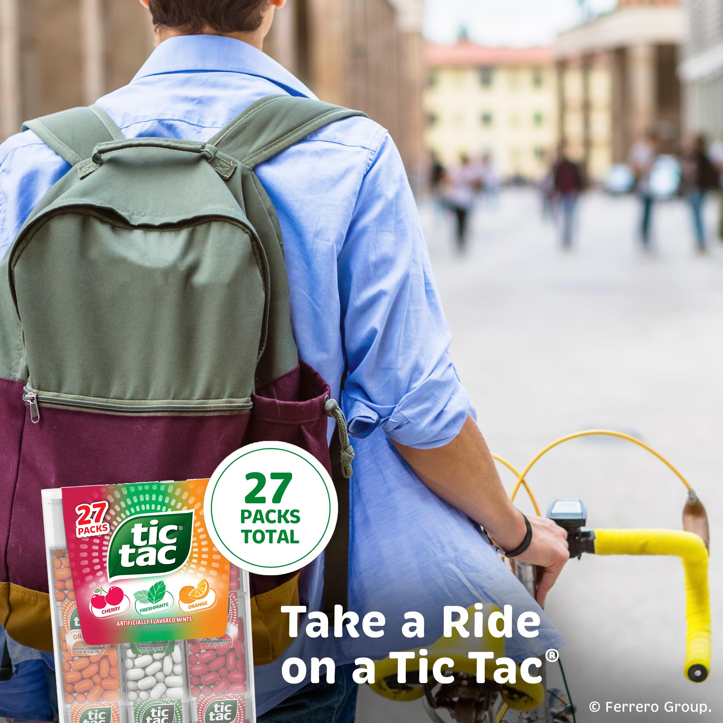 Tic Tac mints in pocket-friendly packs ready for on-the-go.