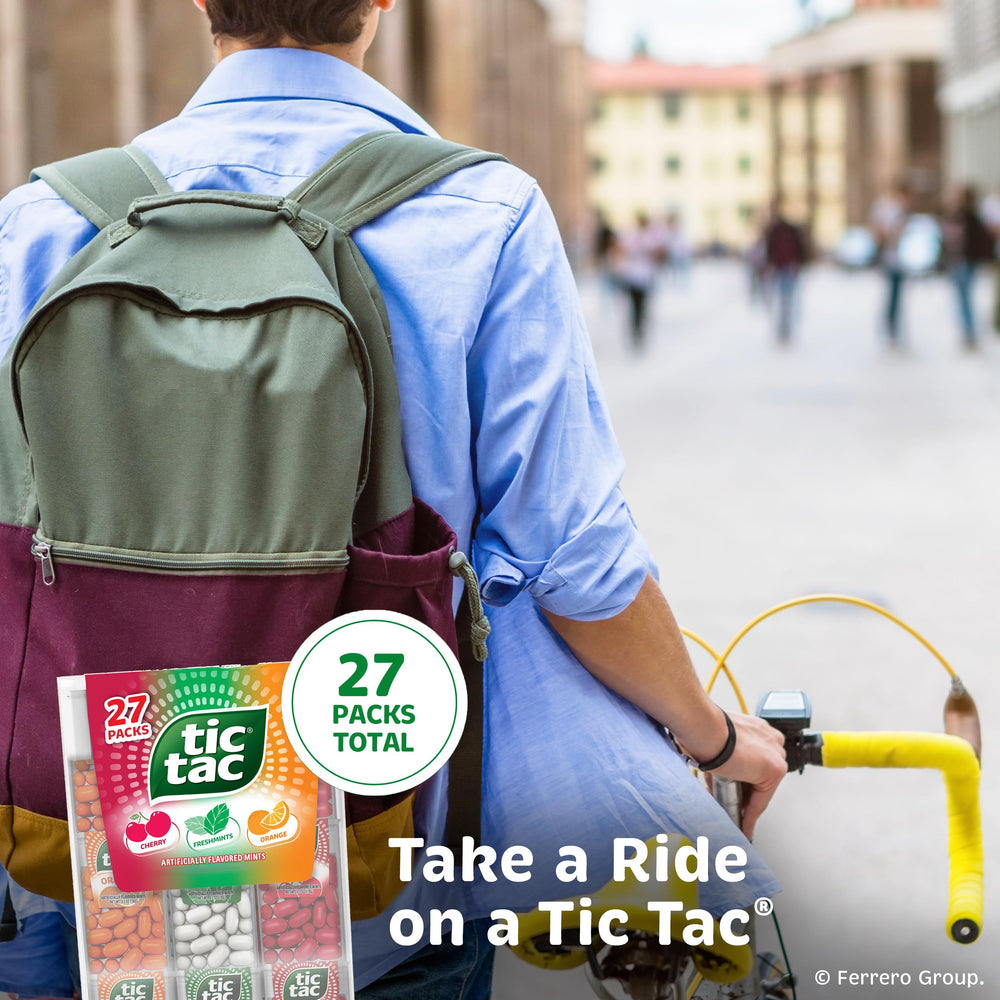 Tic Tac mints in pocket-friendly packs ready for on-the-go.