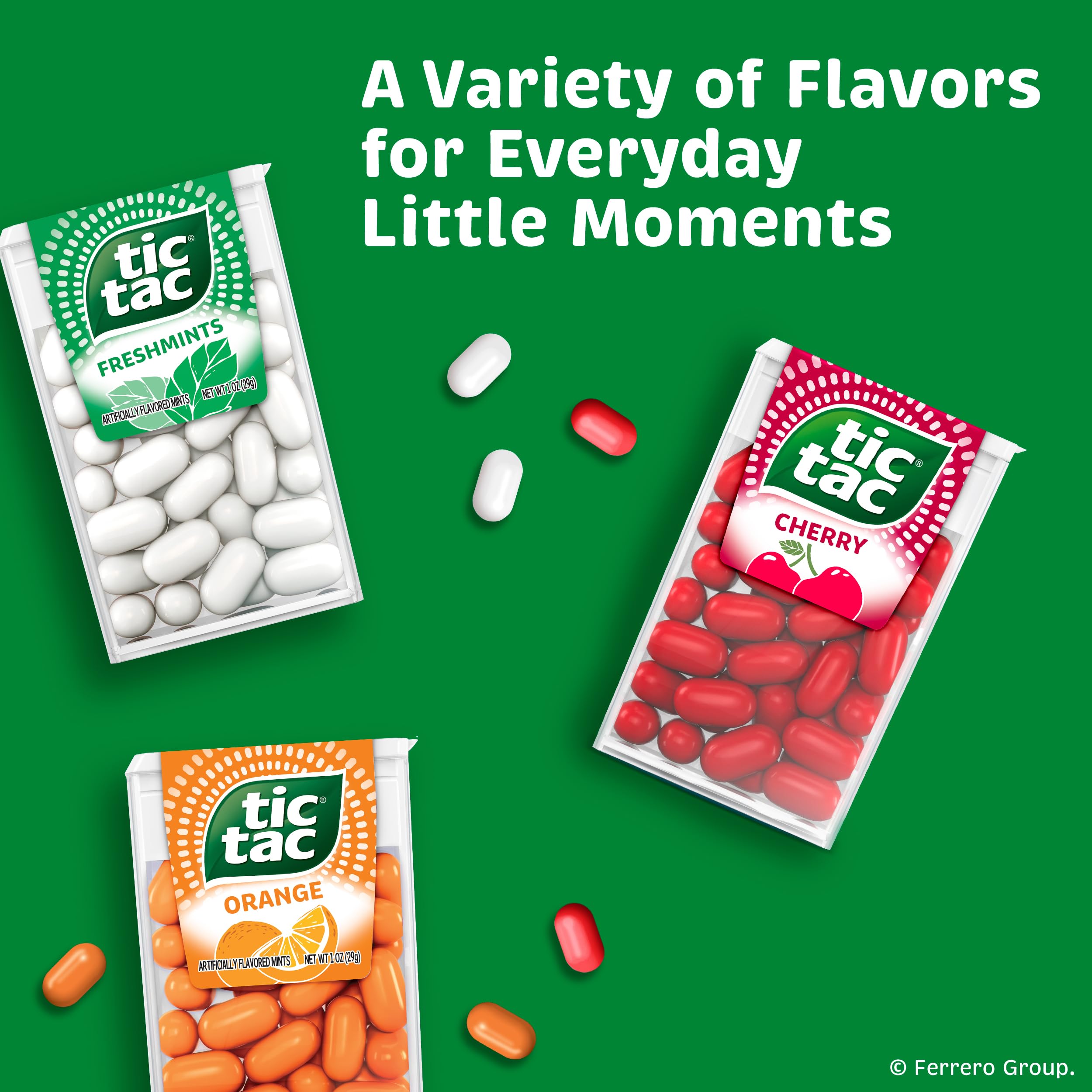Tic Tac fans sharing mints at a watch party.