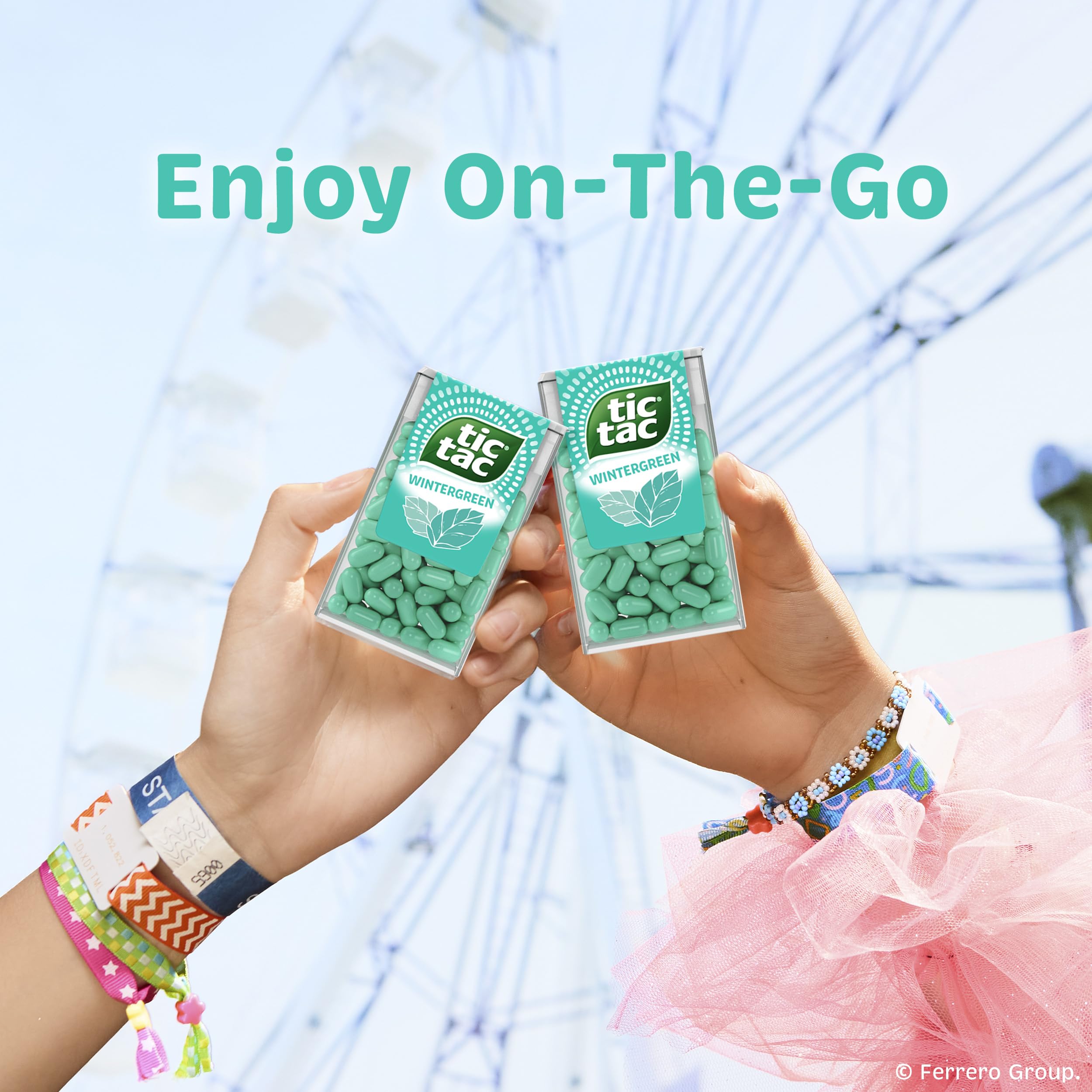 After-dinner Tic Tac Wintergreen mints to refresh conversations.