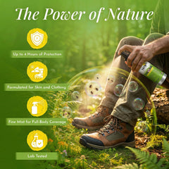 Tick Ban Yaya Organics used during outdoor activities like hiking and camping
