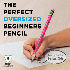 Ticonderoga premium wood sharpens cleanly with minimal breakage.