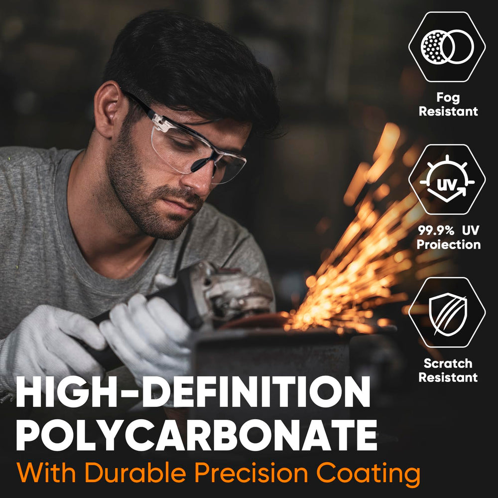 TICONN gray lenses reducing glare while preserving clarity.