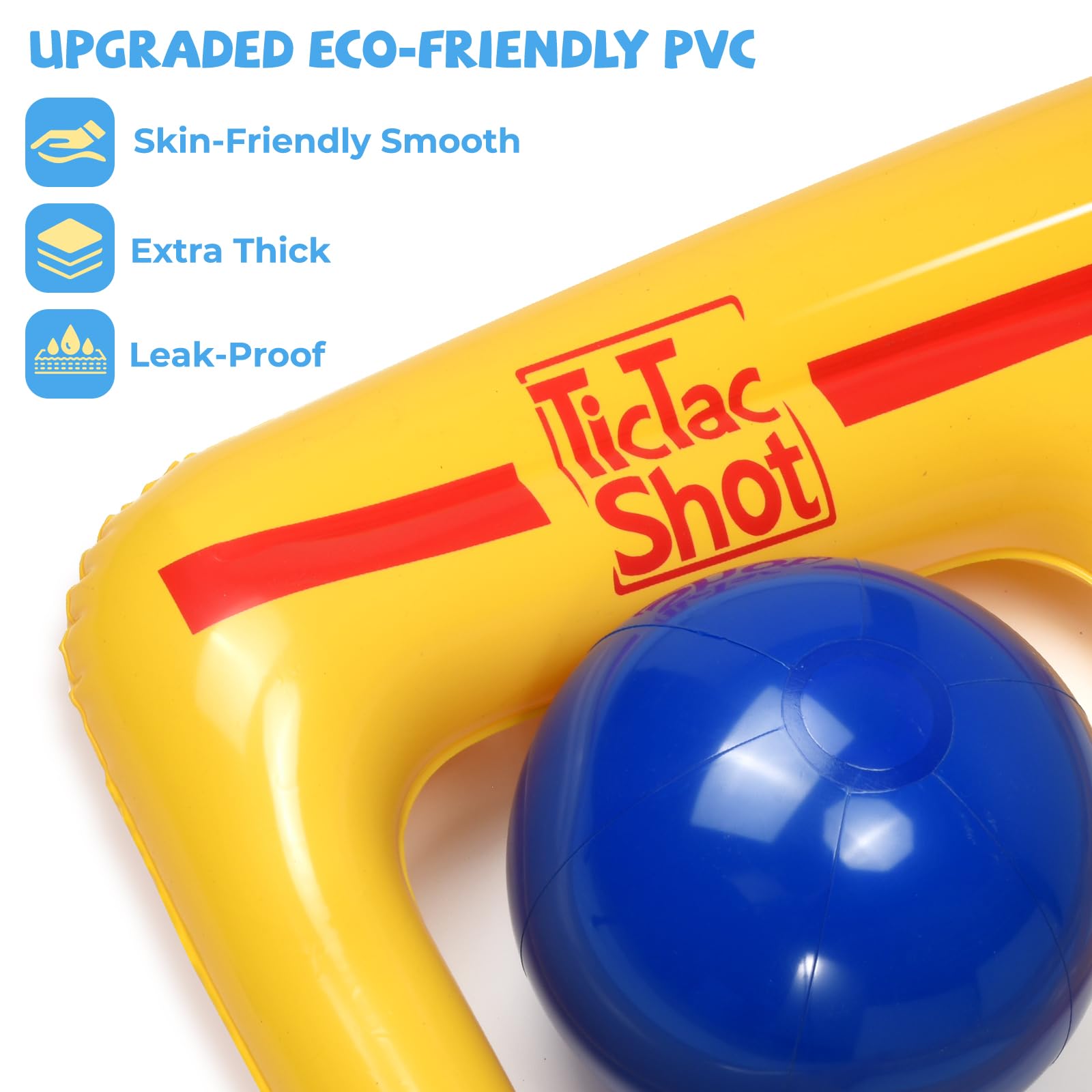 TicTac Shot pool game balls in red and blue for engaging play.