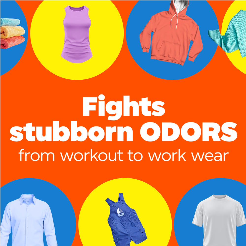 Tide Ultra Odor Defense Plus Oxi 148-oz bottle supports up to 105 loads.