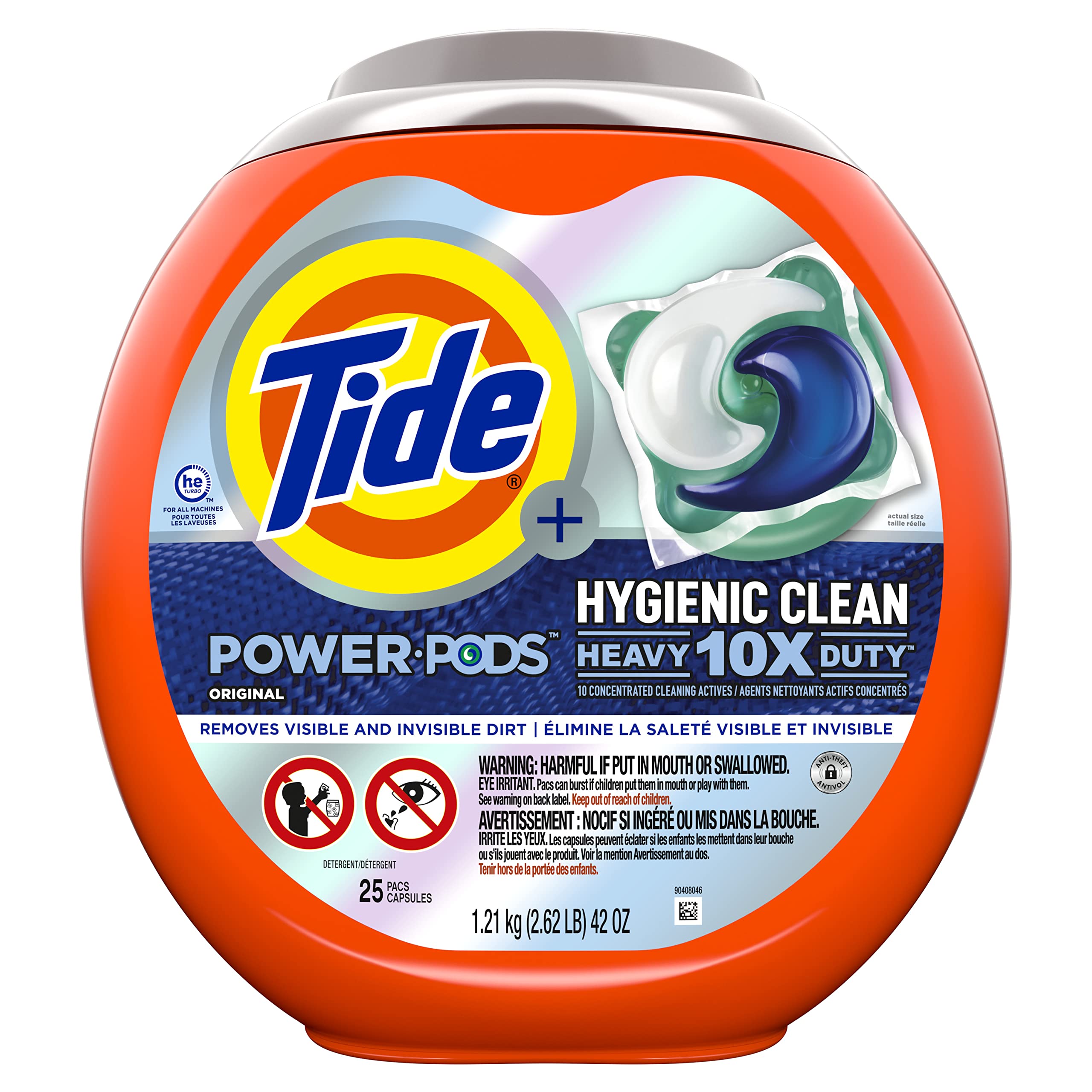 Tide Hygienic Clean Power PODS compatible with all machines and water conditions