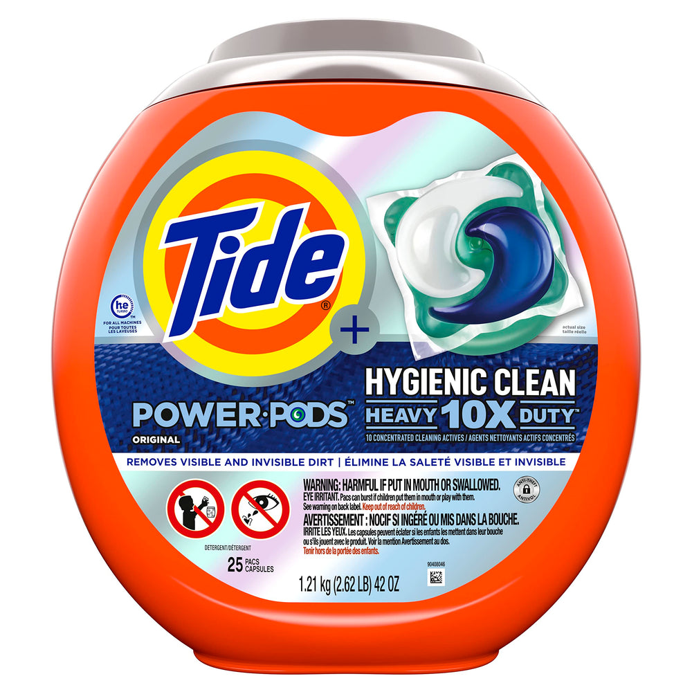 Tide Hygienic Clean Power PODS compatible with all machines and water conditions