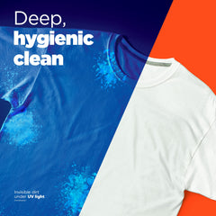 Tide Hygienic Clean Power PODS dissolving in water for effective cleaning
