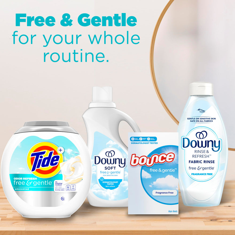 Tide PODS Free & Gentle Odor Refresh NEA/NPF certified hypoallergenic pod