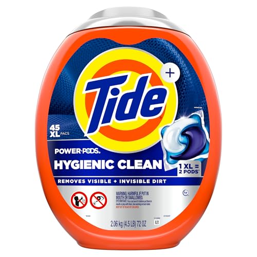 Tide Hygienic Clean Pods are compatible with all washing machines.