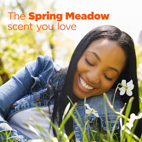 Tide PODS Spring Meadow scent freshens fabrics after wash