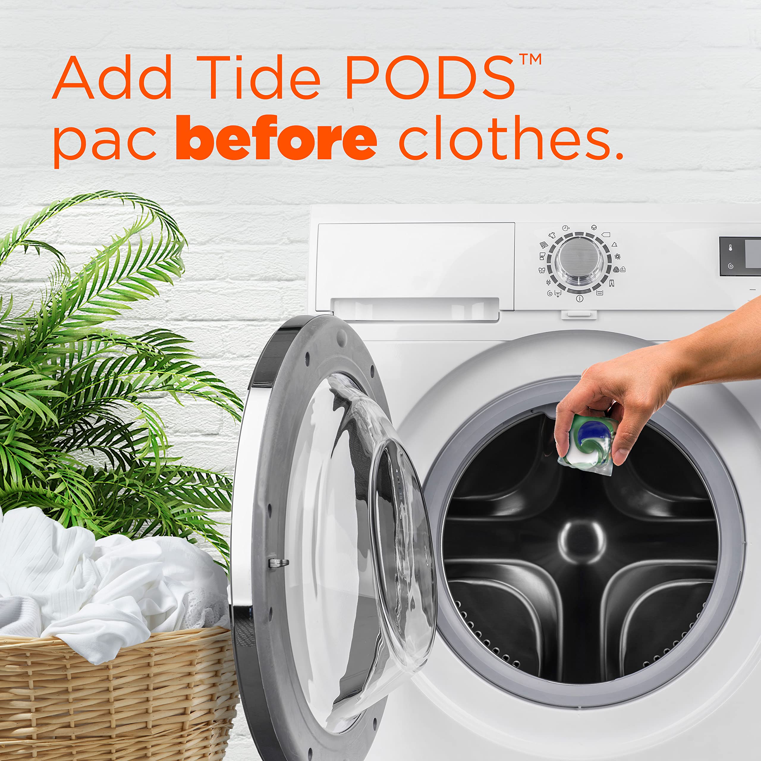 Garments come out smelling fresh after washing with Tide Power Pods Febreze
