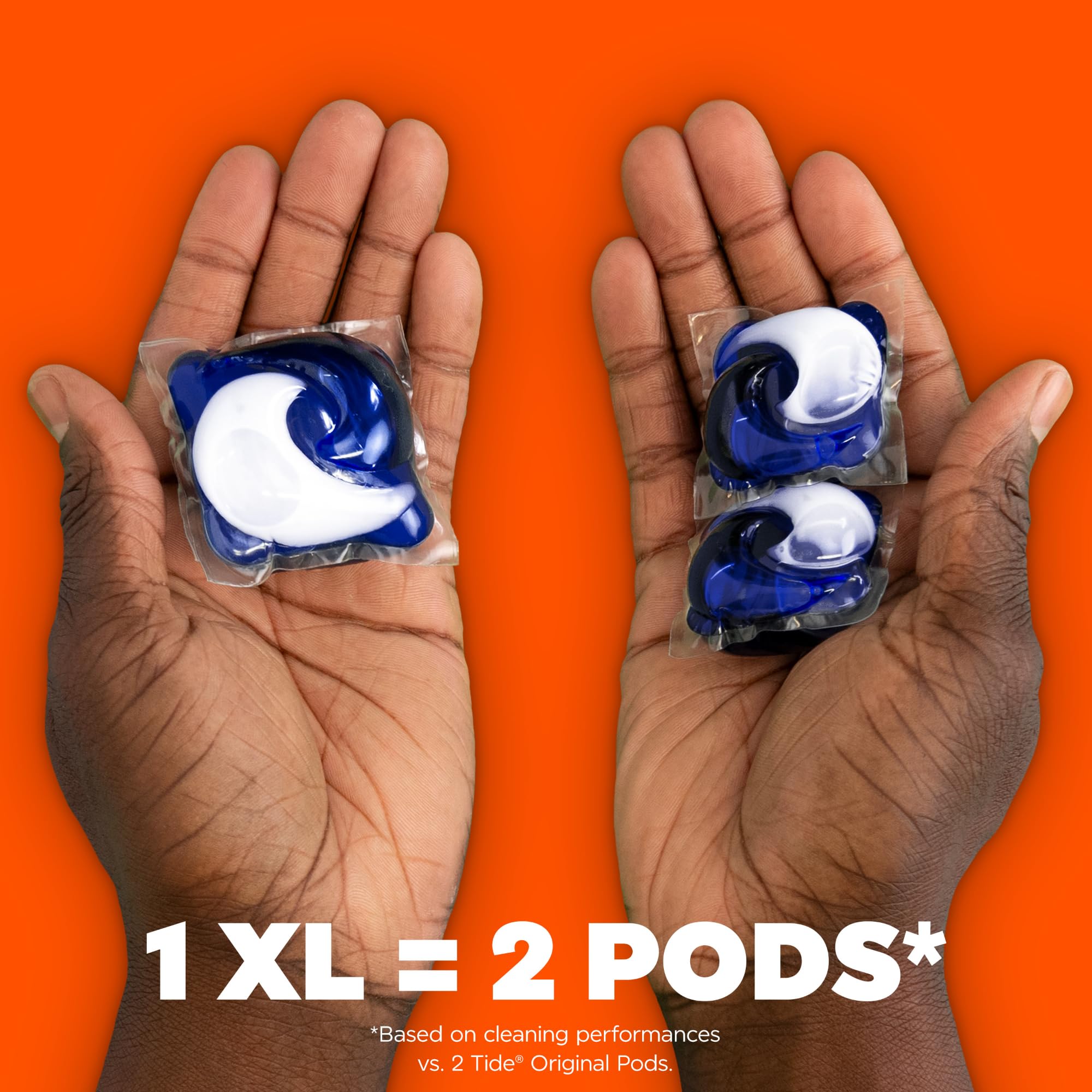Tide Power Pods Sport odor elimination in action for workout gear