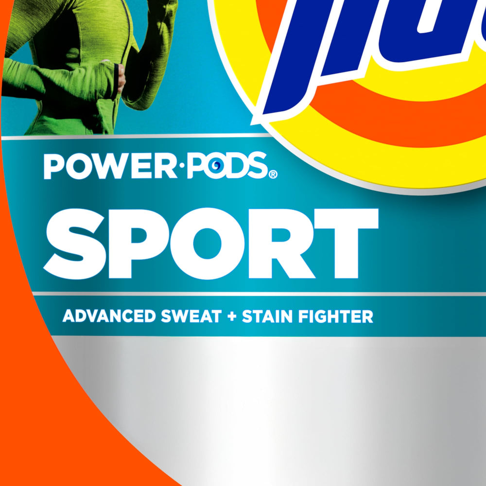 Tide Power Pods Sport reminder of 4-in-1 technology in use