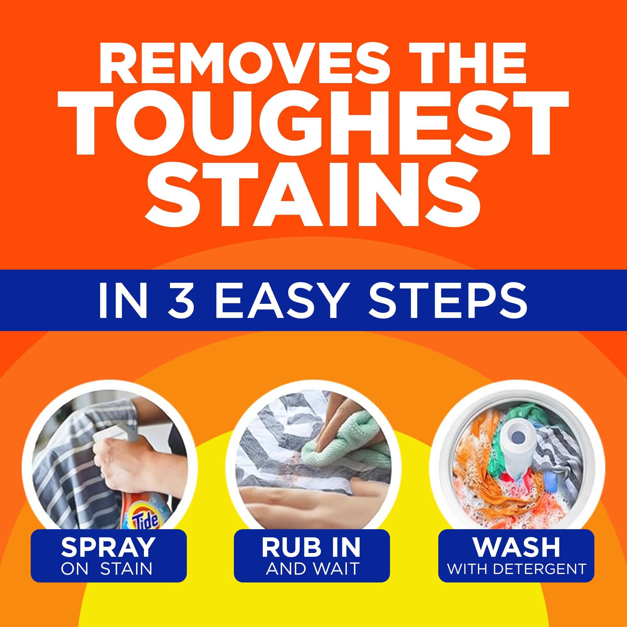 Tide Rescue Travel Pack with two 3 oz bottles for stain care on the go