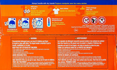 Tide Spring Meadow Pods packaging highlights the 3-in-1 detergent, stain remover, brightener benefits.