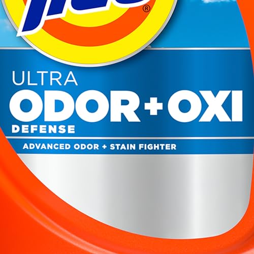 Tide Ultra OXI bottle cap dispense simplifies measuring for every wash.